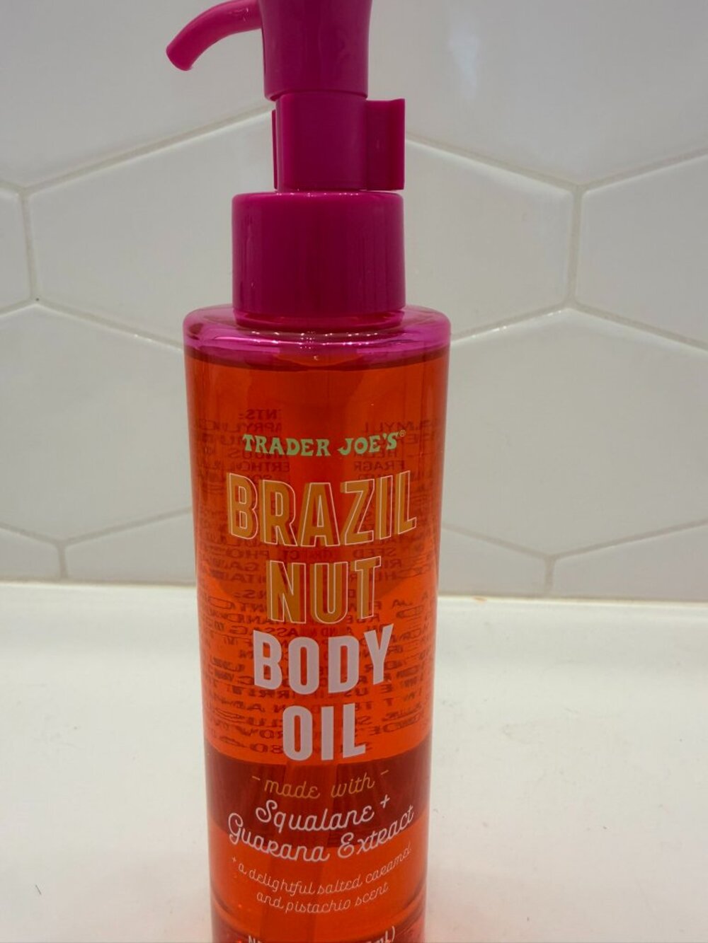 Trader Joe's Brazil Nut Body Oil 4oz NEW Sealed Sold Out Rare Find